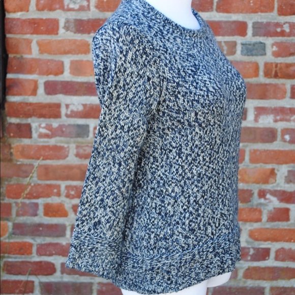 Rag & Bone Navy/Grey Speckled Sweater - Picture 3 of 4